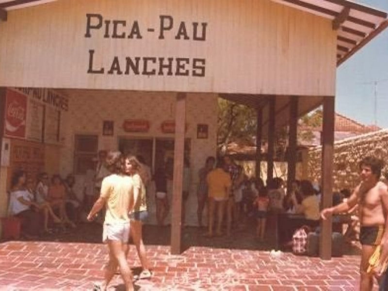 O X Porrada come&ccedil;ou como Pica-Pau Lanches nos anos 1980<br />Foto: ARQUIVO PESSOAL/JC