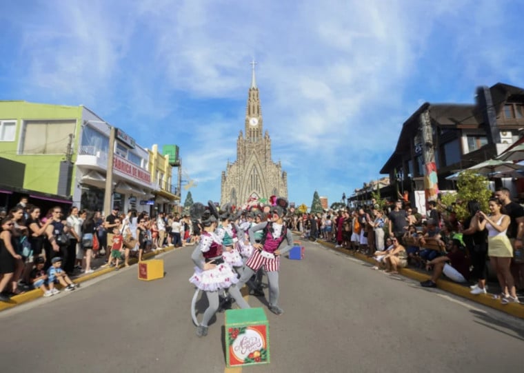Desfile de Natal será realizado no Centro da cidade no sábado, às 16h30