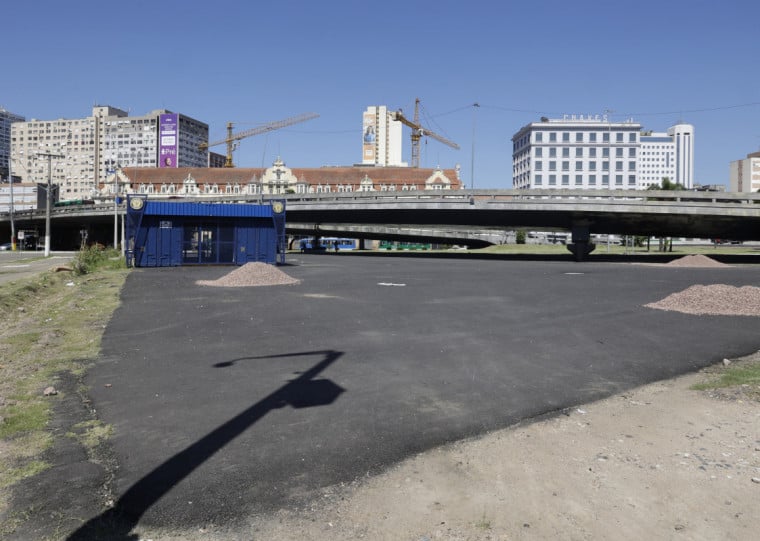 Área embaixo da Viaduto da Conceição é um dos locais de parada apontado pelos motoristas 