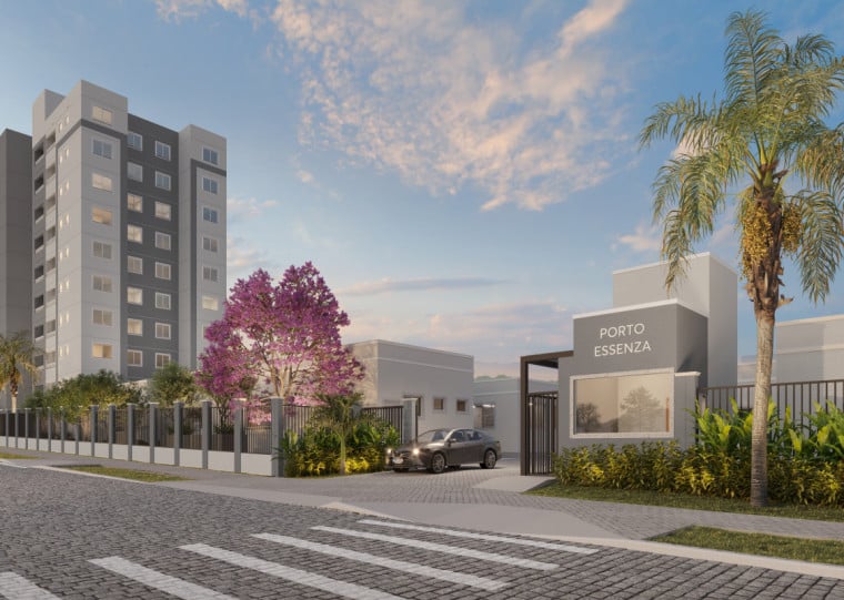 Imagem do Porto Essenza, um dos lançamentos da MRV em Porto Alegre no ano de 2025