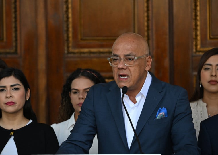 O anúncio foi feito pelo presidente da Assembleia Nacional, Jorge Rodríguez