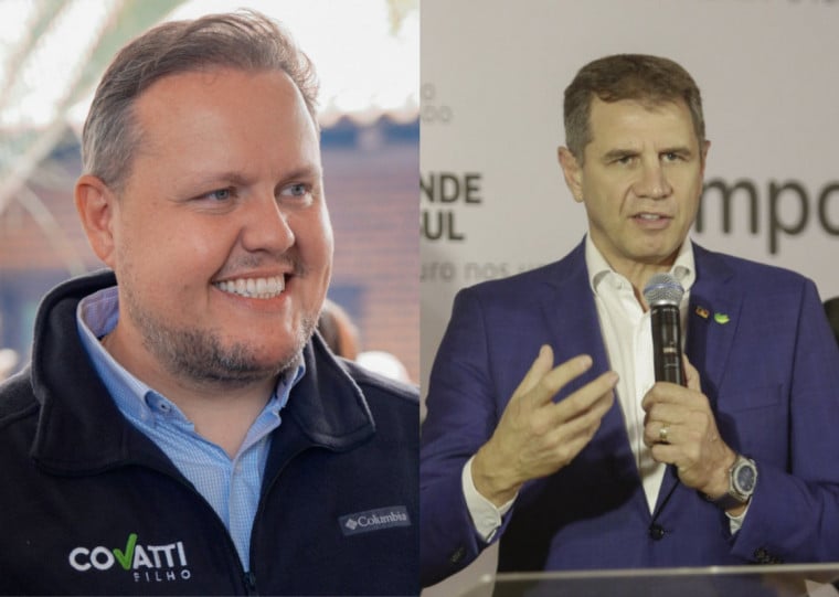 O presidente estadual do PP, Covatti Filho, e o secretário estadual de Desenvolvimento Econômico, Ernani Polo, lançaram pré-candidaturas ao governo do Estado pelo partido