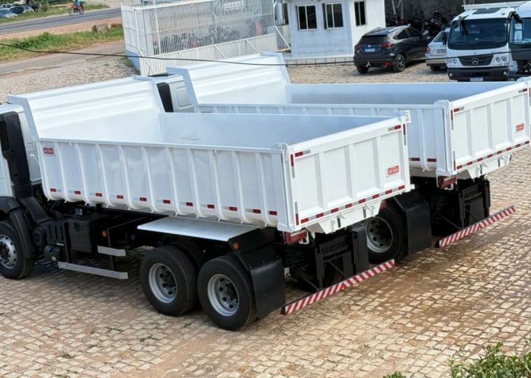 Setor registrou queda nos volumes comercializados dos modelos graneleiro e basculante