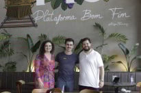 Dalila, Nicolas e Júlio trouxeram a essência de Serafina Corrêa para Porto Alegre