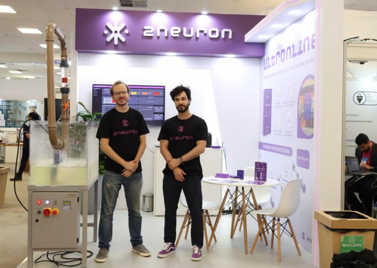 Yves Luduvico Coelho e Gabriel Coimbra Carvalho, co-fundadores da 2Neuron