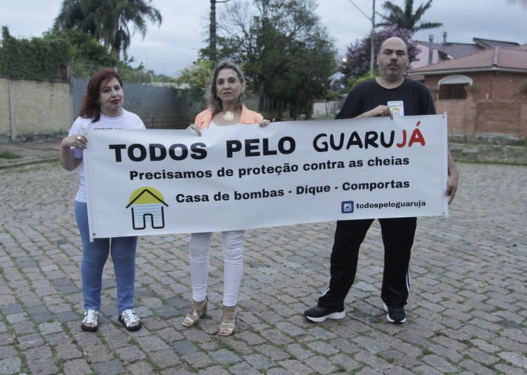Atualmente, o bairro não conta com nenhum tipo de sistema de proteção à enchentes