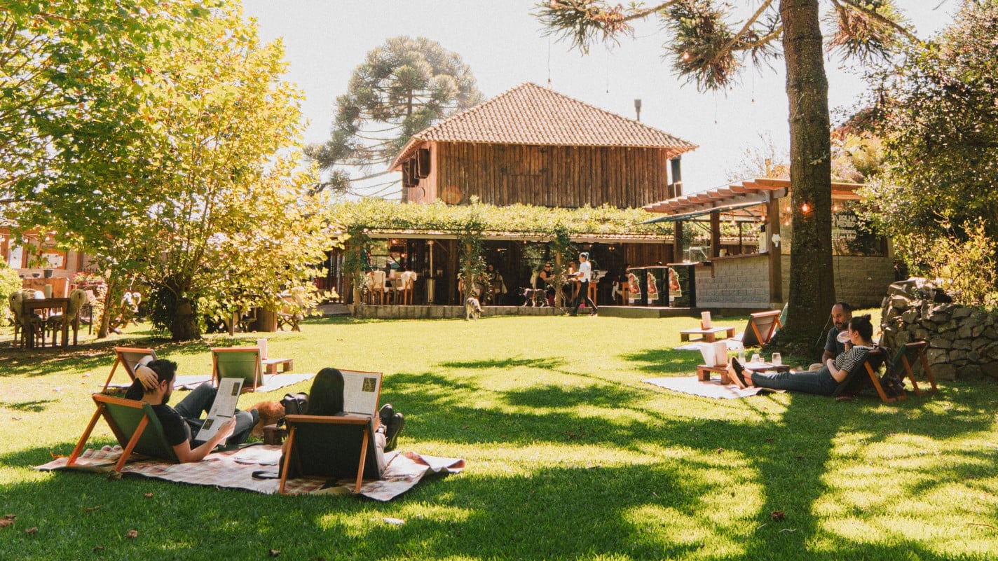 Piqueniques e demais refei&ccedil;&otilde;es ao ar livre fazem parte da rotina do Jardim Mad&aacute; | Jardim Mad&aacute;/Divulga&ccedil;&atilde;o/JC