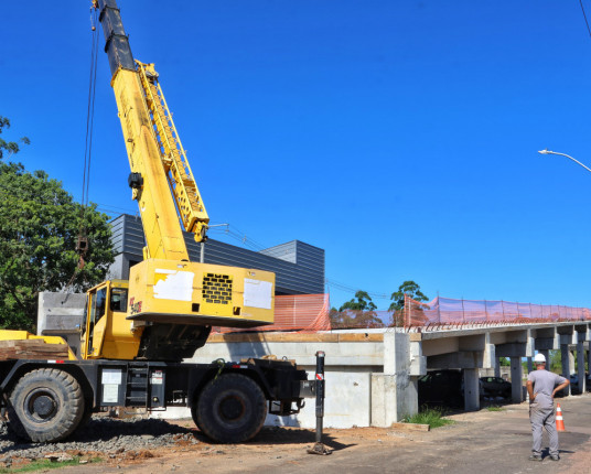 Novo viaduto irá conectar BR-448 ao Parque Assis Brasil