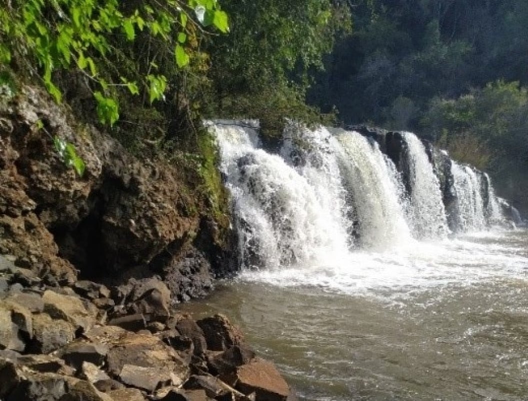 Cascata do Moinho Grande localizada no munic&iacute;pio de Po&ccedil;o Grande | Secretaria do Estado do RS/Divulga&ccedil;&atilde;o/Cidades