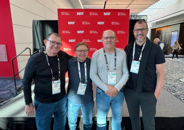 Leomar Rehbein, Sérgio Cogoy, Dilson Mireski e Marcos dos Santos