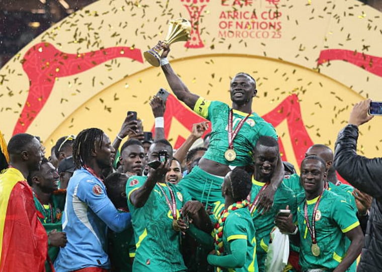 Mesmo depois de abandonar o campo, Senegal se sagrou campeã da competição