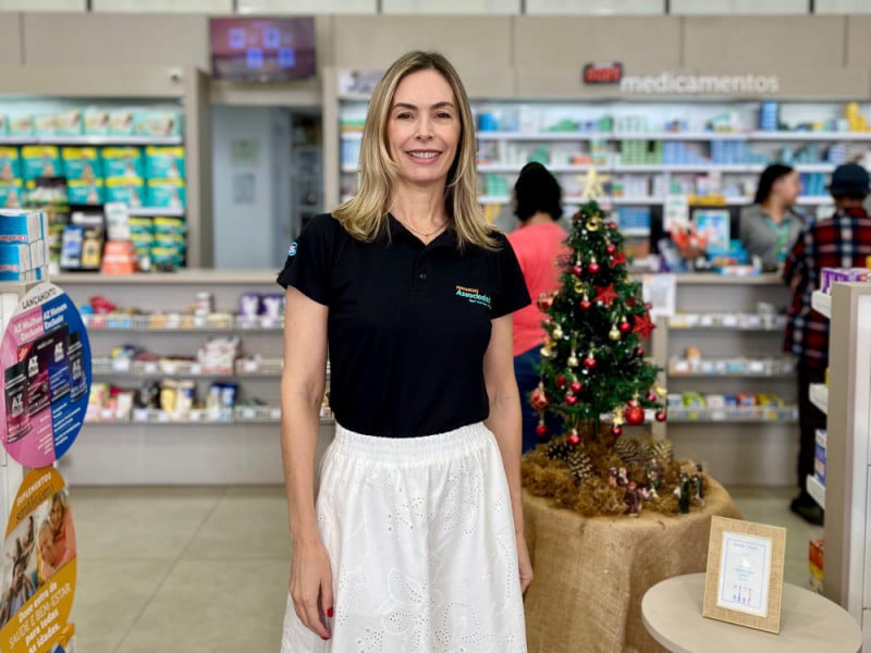 Marisol Mazzutti, Farm&aacute;cias Associadas<br />Foto: Arquivo Pessoal/JC