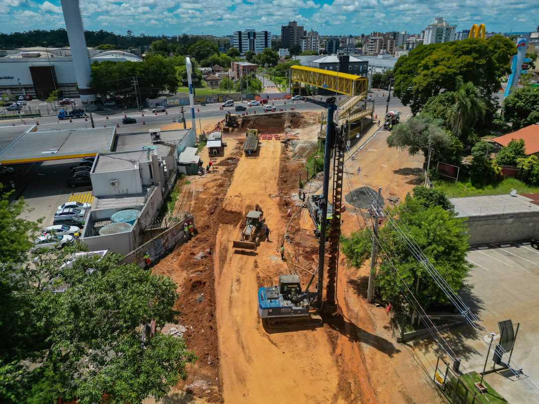Liga&ccedil;&atilde;o ser&aacute; feita a partir da rua Domingos Martins at&eacute; avenida Sezefredo Azambuja, conectando os dois lados da cidade | Kelvin Oliveira/Prefeitura de Canoas/Divulga&ccedil;&atilde;o/Cidades