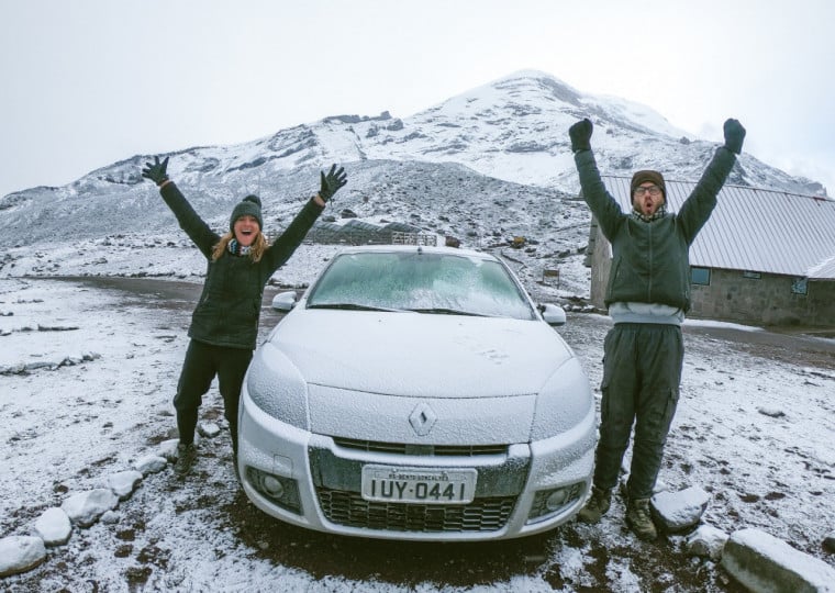 Carina Furlanetto e João Paulo Mileski vão sair da cidade da Serra em direção à Terra do Fogo e, depois, o destino será o Alasca