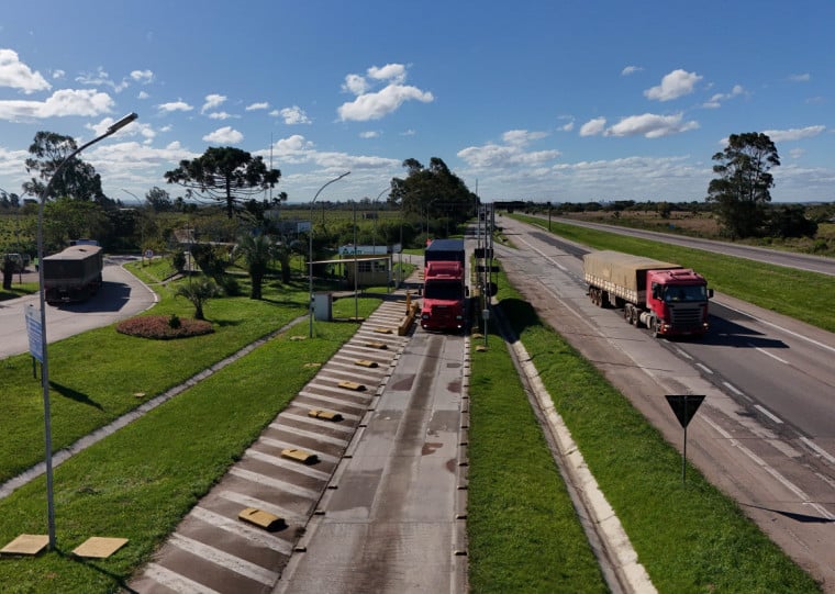 Mais de 27,7 mil veículos acima do peso são autuados nas rodovias de Pelotas