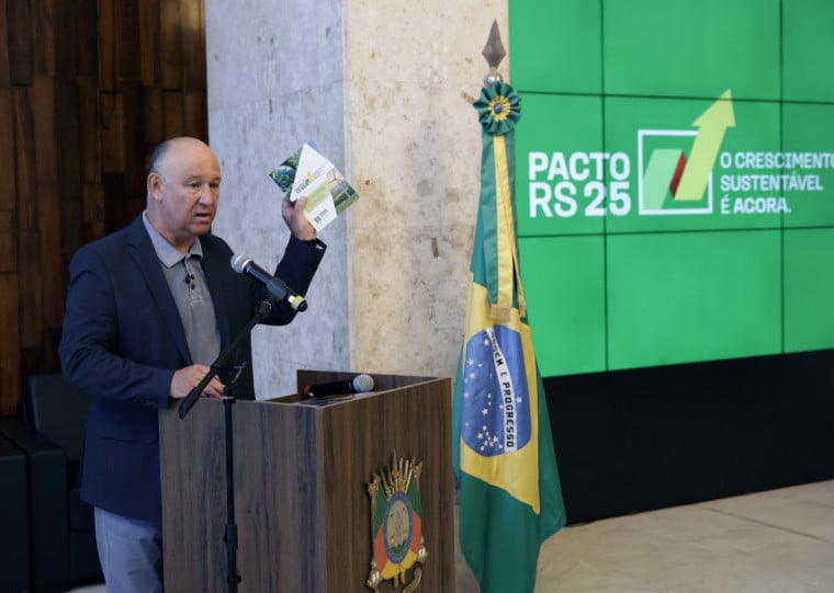 Presidente do Parlamento gaúcho em 2025 apresenta relatório sobre desenvolvimento sustentável elaborado após debates 