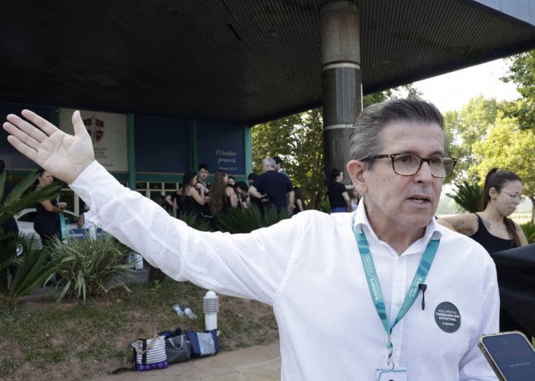  Marcelo Matias - presidente  SIMERS - hospital ulbra -  M&eacute;dicos residentes do Hospital Universit&aacute;rio de Canoas iniciam paralisa&ccedil;&atilde;o  | T&Acirc;NIA MEINERZ/JC