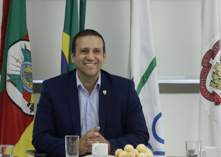 Moisés Barboza, presidente da Câmara Municipal de Porto Alegre