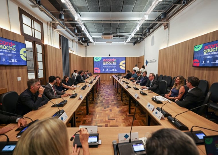 Governo gaúcho detalhou proposta a representantes do setor produtivo nesta terça-feira (3)