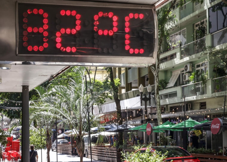 Na tarde desta terça-feira (5), a temperatura fica acima de 30ºC em muitas cidades do Rio Grande do Sul