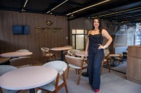 Clara Luciele largou seu emprego de gerente em um banco para comandar a Legacy Coffe