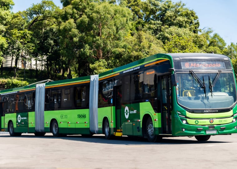 Frota de 21 ônibus 100% elétricos, entre biarticulados e articulados,

vai operar no BRT da Grande Goiânia, marcando avanço na mobilidade sustentável