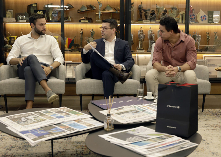 Rodrigo Borges e Ângelo Passos contam que carteira do escritório saltou de R$ 30 milhões para R$ 7 bilhões