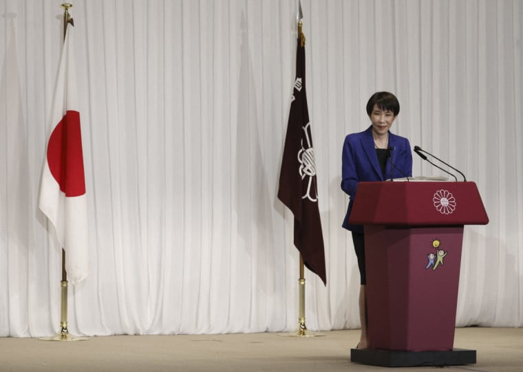 Takaichi disse que seus esforços visam tornar o Japão um país seguro, forte e próspero