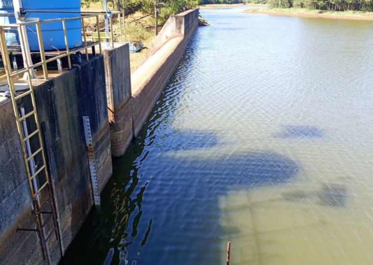 Nível da barragem apresenta redução constante desde o início de janeiro de 2026