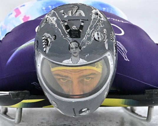 Ucraniano desafia COI e diz que usará capacete com foto de mortos na guerra