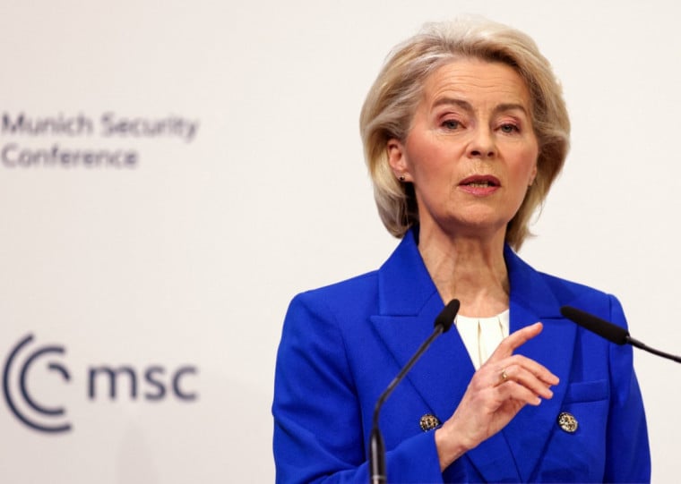 Ursula von der Leyen afirmou que proteção das fronteiras é uma missão compartilhada