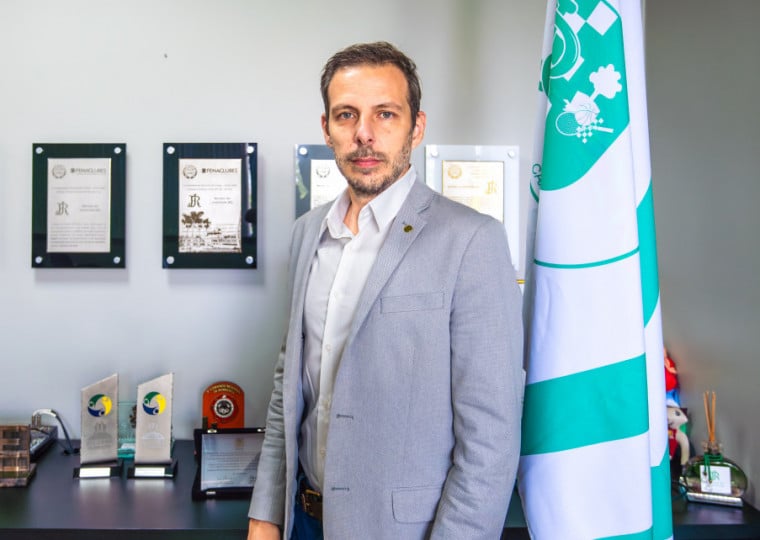 Aurélio Dalla Rosa Marques, vice-presidente de Esportes do Recreio da Juventude