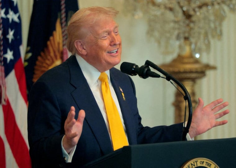 "Acho que vocês verão muita segurança e isso acontecerá muito, muito rapidamente", disse Trump a repórteres na Casa Branca