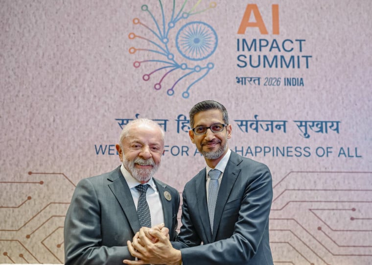 Na última quinta-feira, Lula participou de uma reunião com o CEO do Google, Sundar Pichai
