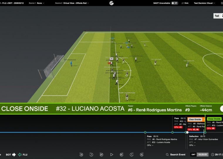 Jogo da 3ª rodada entre Fluminense e Botafogo foi usado para os testes da tecnologia