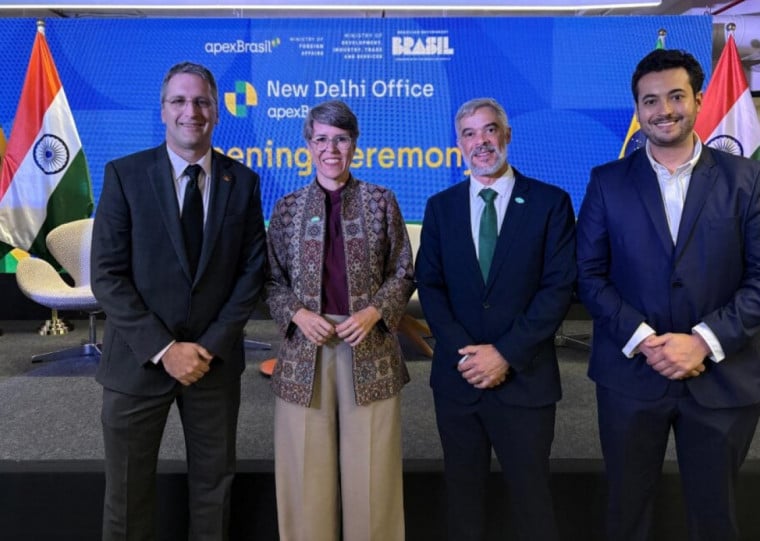 ApexBrasil inaugurou seu primeiro escritório em solo indiano na ocasião