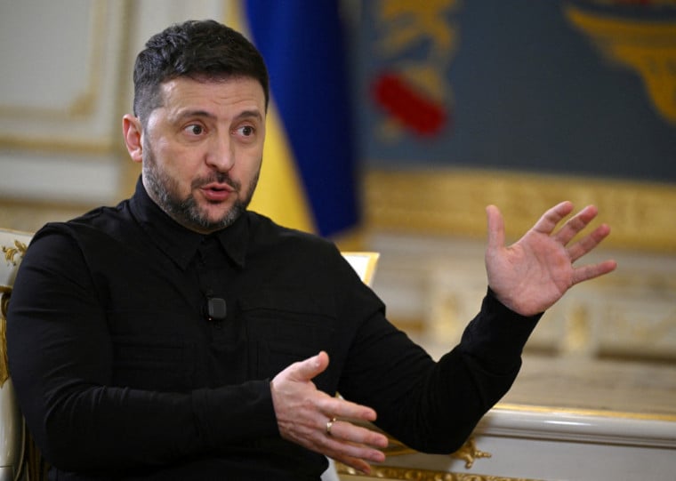 Zelensky respondeu que a Ucrânia reagirá de forma proporcional a qualquer ação russa