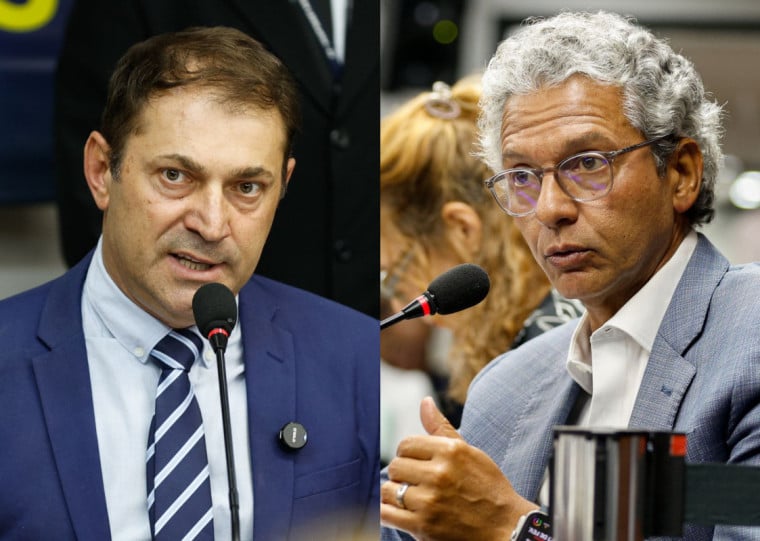 Presidente da CPI, Paparico Bacchi (e), retirou requerimento de sua autoria que previa convocação do governador; líder do governo, Frederico Antunes (d) teve pedido de convite a Leite aprovado