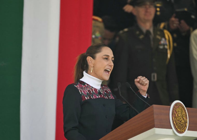 Presidente Claudia Sheinbaum tranquilizou os turistas sobre a realização do Mundial no país