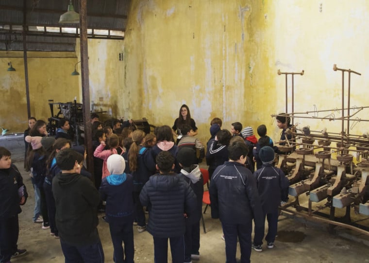 A fábrica em Rio Grande faz visititações com escolas desde 2022