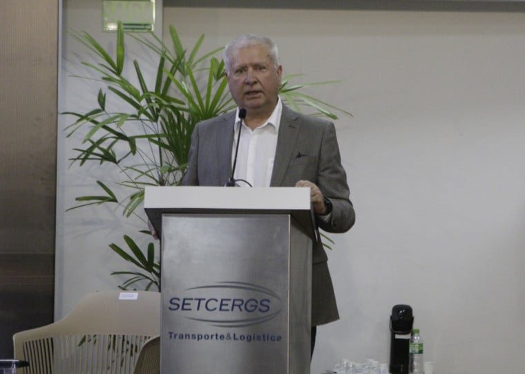 Delmar Albarello, presidente do Sindicato das Empresas de Transportes de Carga e Logística no Rio Grande do Sul (Setcergs)