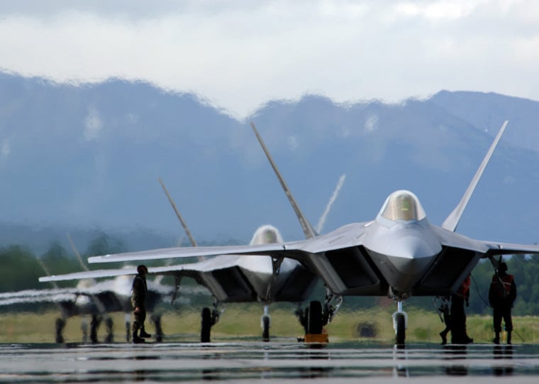 Essa é a primeira vez F-22 Raptor opera no estado judeu