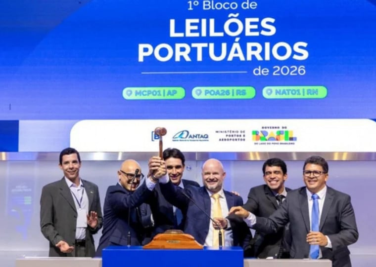 Leilão aconteceu na tarde desta quinta-feira (26) na B3, a Bolsa de Valores de São Paulo