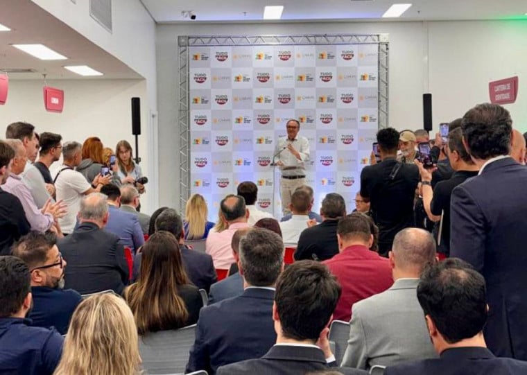 O espa&ccedil;o est&aacute; localizado no segundo piso do shopping