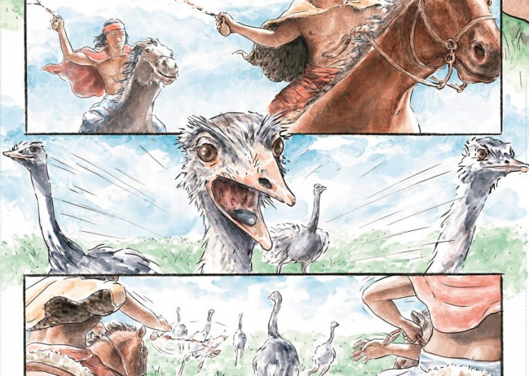 Ficção histórica assinada por Rodinério da Rosa e ilustrada por Moacir Martins narra as origens, a cultura e o trágico destino do povo indígena do sul do Brasil