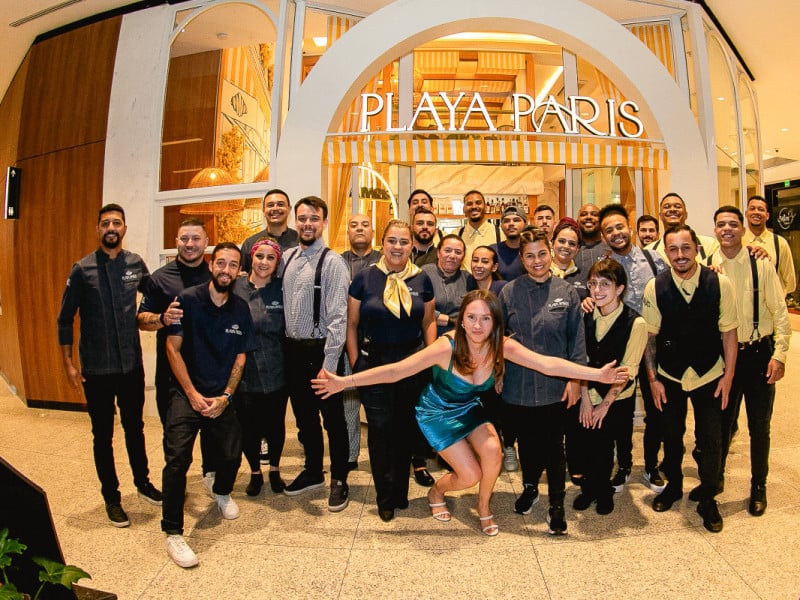 Playa Paris, restaurante do shopping Iguatemi<br />Foto: PLAYA PARIS/DIVULGA&Ccedil;&Atilde;O/JC