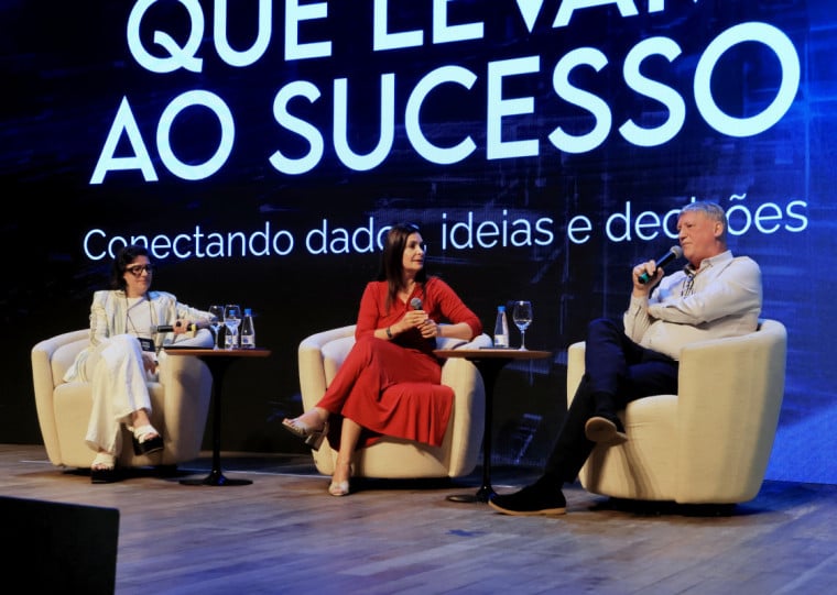 Rosane Fantinelli, da Tramontina, e Alberto Freitas, abriram os painéis com convidados no Marcas de Quem Decide 2026