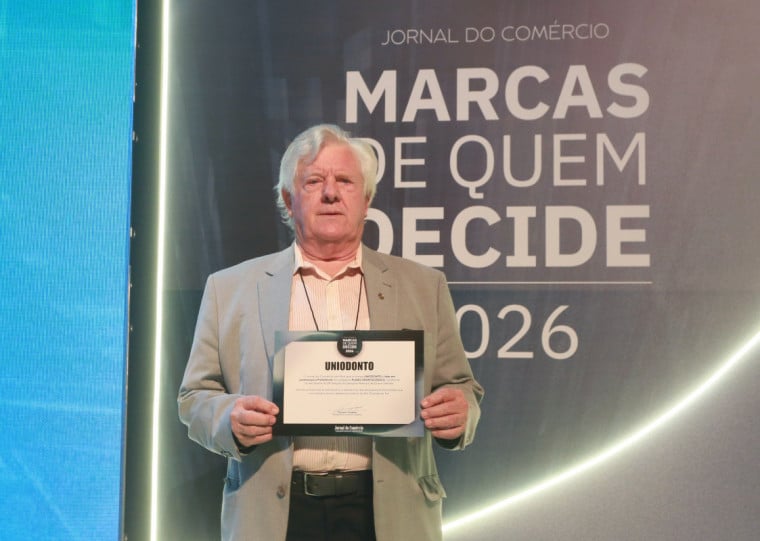 Presidente da cooperativa Uniodonto, Irno Pretto foi um dos dirigentes que prestigiou o Marcas de Quem Decide