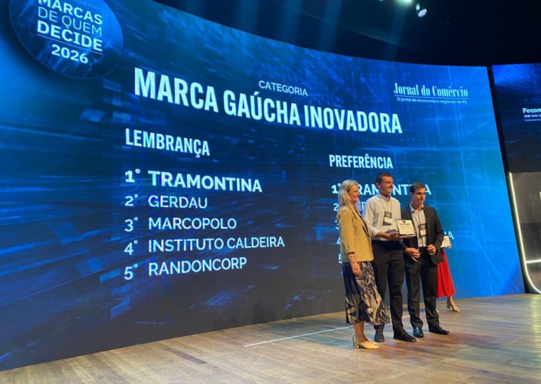 Há quatro anos o posto é ocupado pela Tramontina, que segue como a marca mais lembrada e a preferida nesta categoria