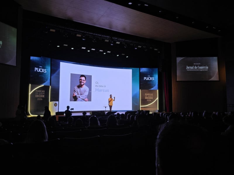 Marcus Rossi foi um dos painelistas do Marcas de Quem Decide<br />Foto: ISADORA JACOBY/ESPECIAL/JC